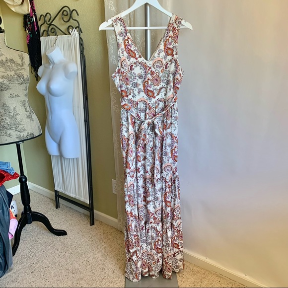 NWT Rachel Zoe Tiered Maxi Dress - Picture 3 of 9